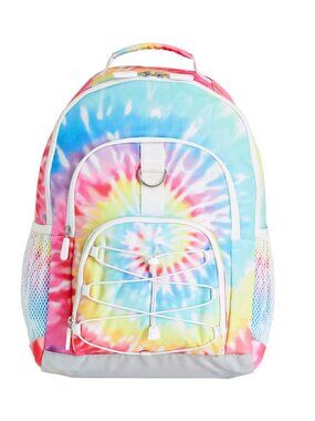 Pottery Barn Teen Recycled Gear-Up Rainbow Tie-Dye‎ Backpack Cottagecore Preppy